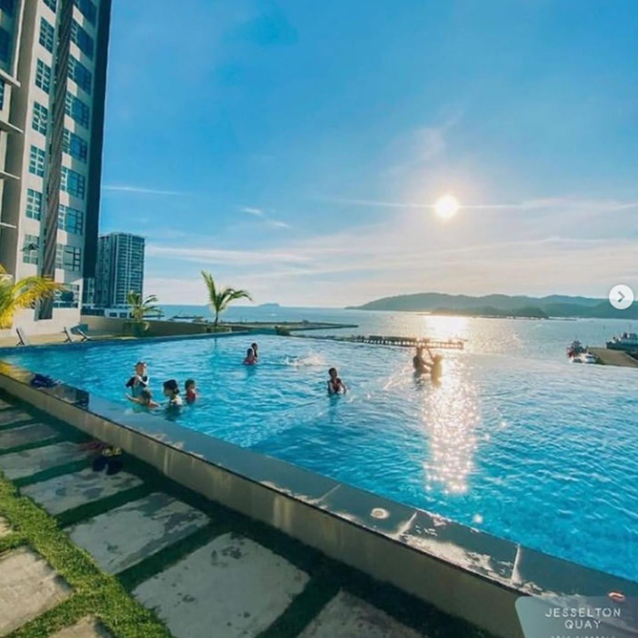 Апартаменти Mango House2-Seaview,Wifi,Swimmingpool,Gym-Jq Кота-Кінабалу Екстер'єр фото